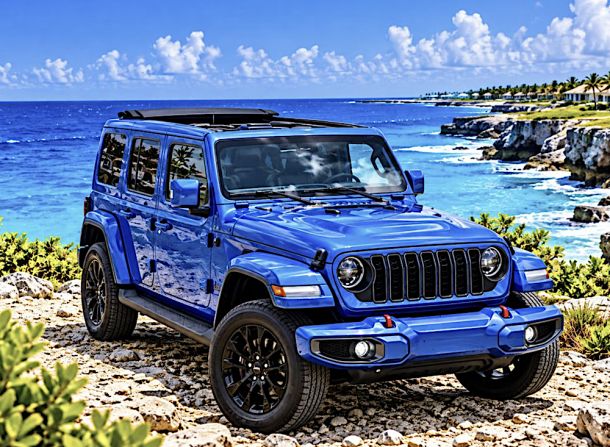 Jeep Wrangler Special Blue Aruba N2