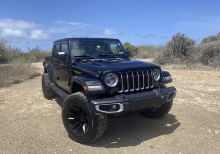 Jeep Wrangler huren Curacao