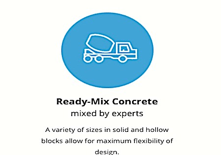 Ready-Mix Concrete mixed by experts